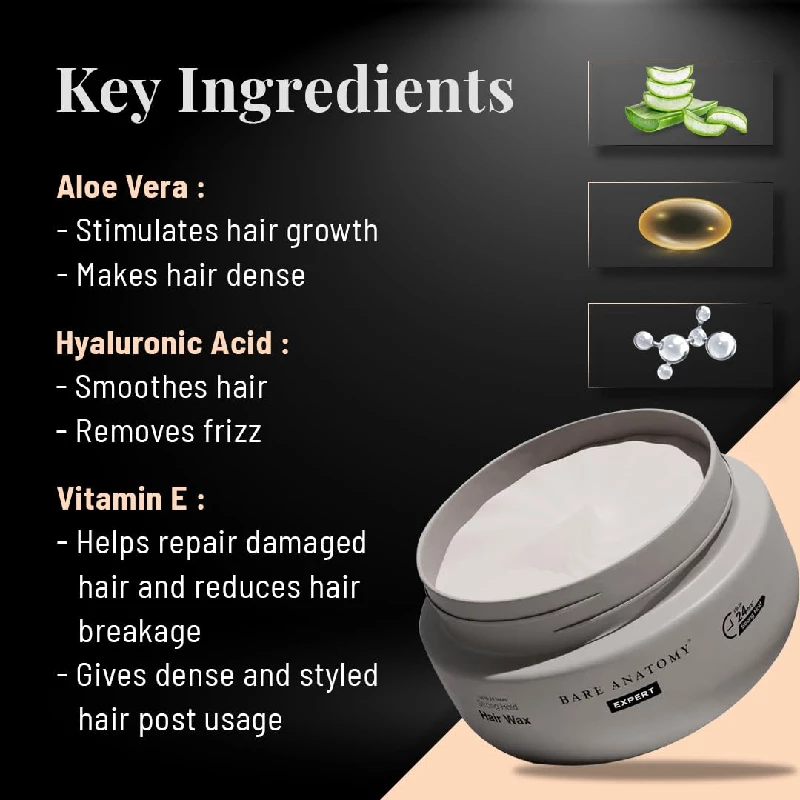 Bare Anatomy Expert 24 Hours Strong Hold Hair Wax - Image 4