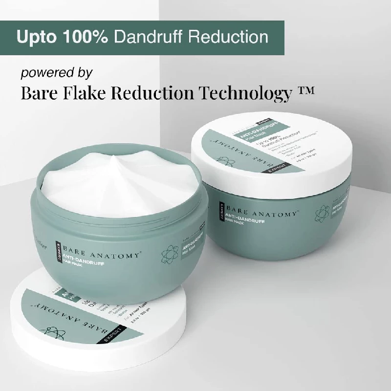 Bare Anatomy Expert Anti-Dandruff Shampoo & Dandruff Control Hair Mask, Advanced Hair Growth Serum - Image 2