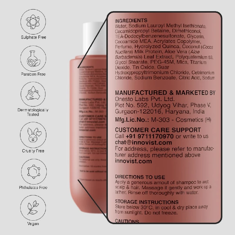 Bare Anatomy Hair Colour Protect Shampoo - Image 4