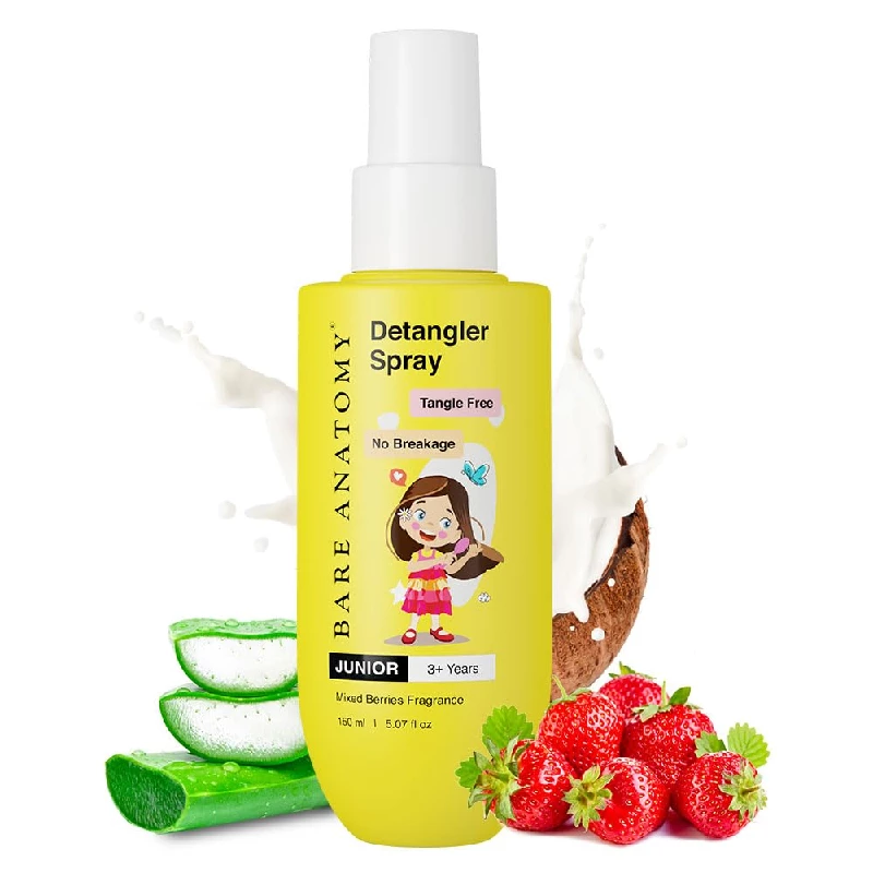 Bare Anatomy Junior Detangler Hair Spray Bare Anatomy Junior Detangler Hair Spray-Pack Size-150 ml
