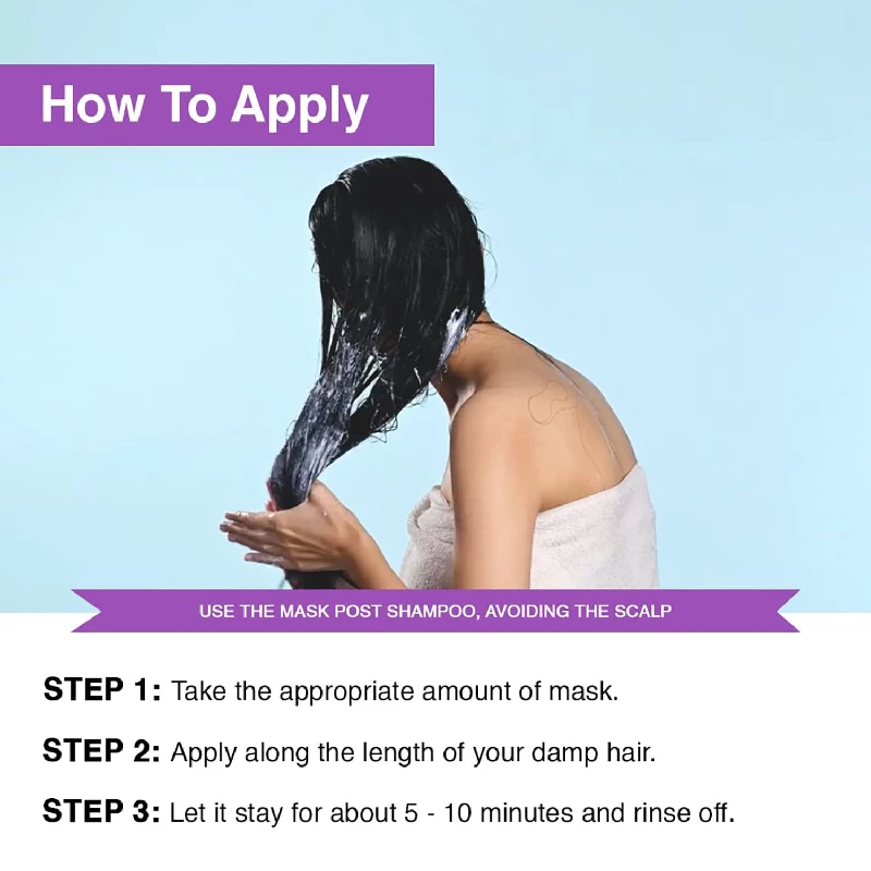 Bare Anatomy Ultra Smoothing Hair Mask For Dry & Frizzy Hair - Image 4