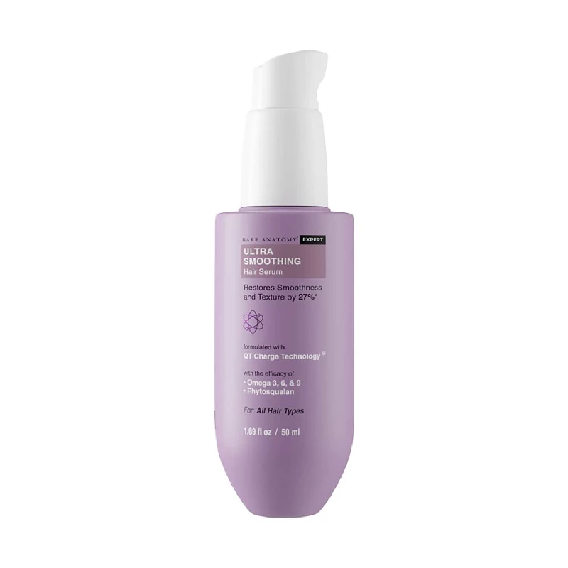 Bare Anatomy Ultra Smoothing Hair Serum For Dry & Frizzy Hair Bare Anatomy Ultra Smoothing Hair Serum For Dry & Frizzy Hair-Pack Size-50 ml