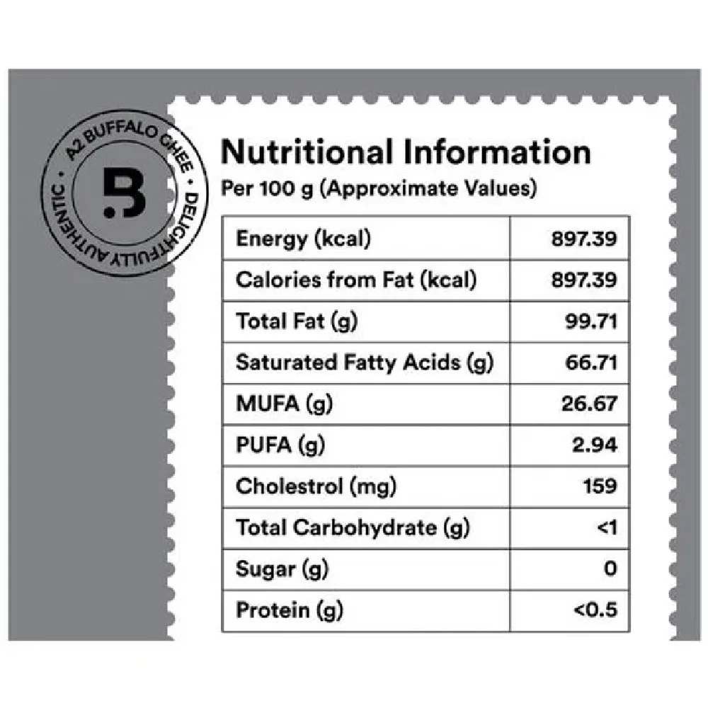 Barosi A2 Buffalo Ghee  - Image 3