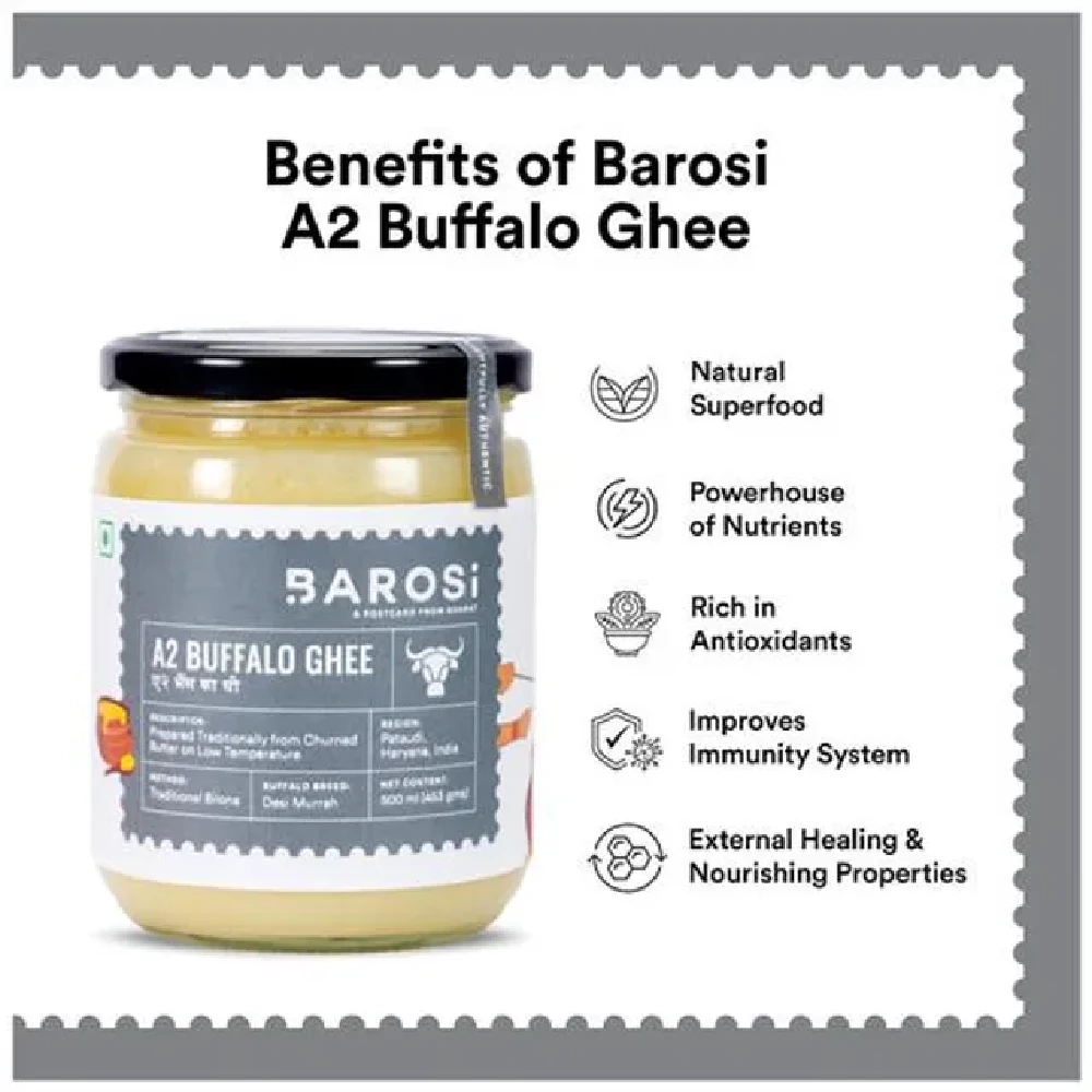 Barosi A2 Buffalo Ghee  - Image 5