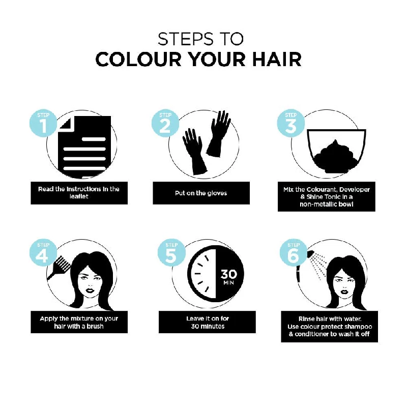 BBLUNT Salon Secret High Shine Creme Hair Colour - Chocolate Dark Brown With Shine Tonic - Image 4