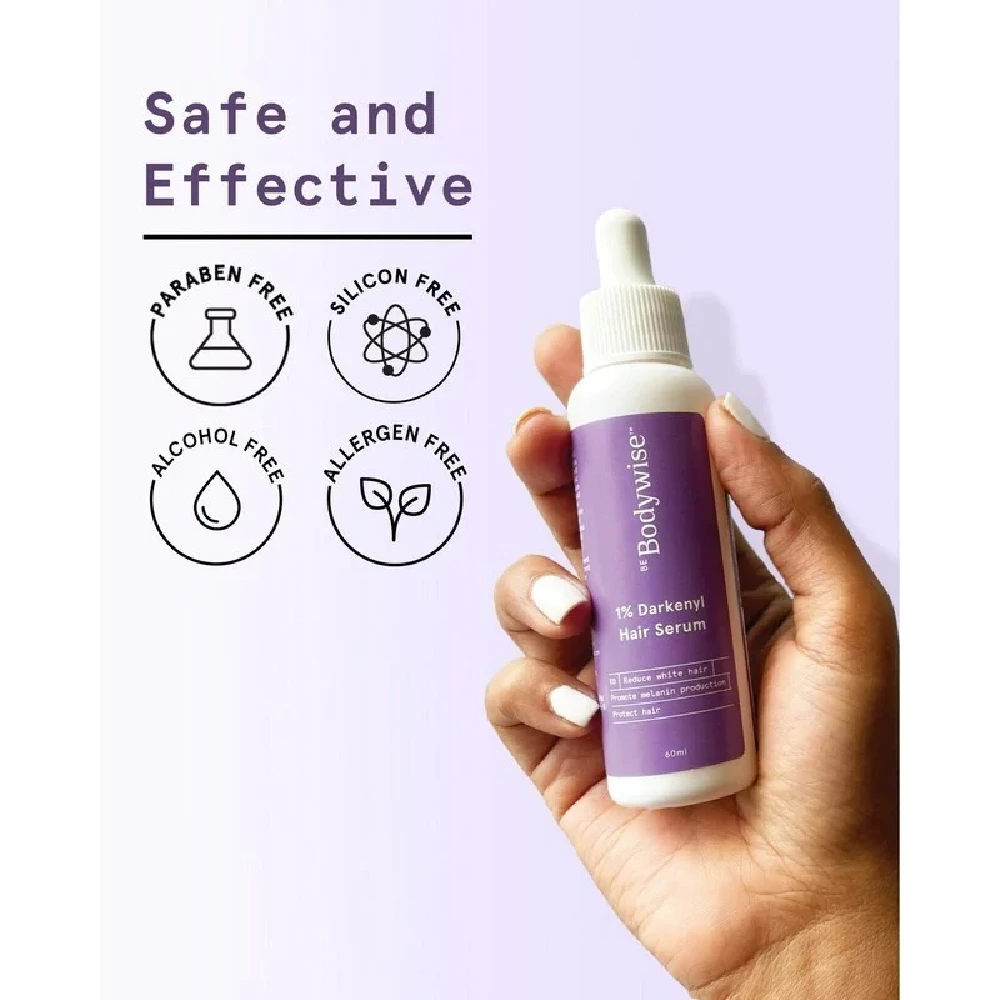 BeBodywise 1% Darkenyl Hair Serum - Image 2