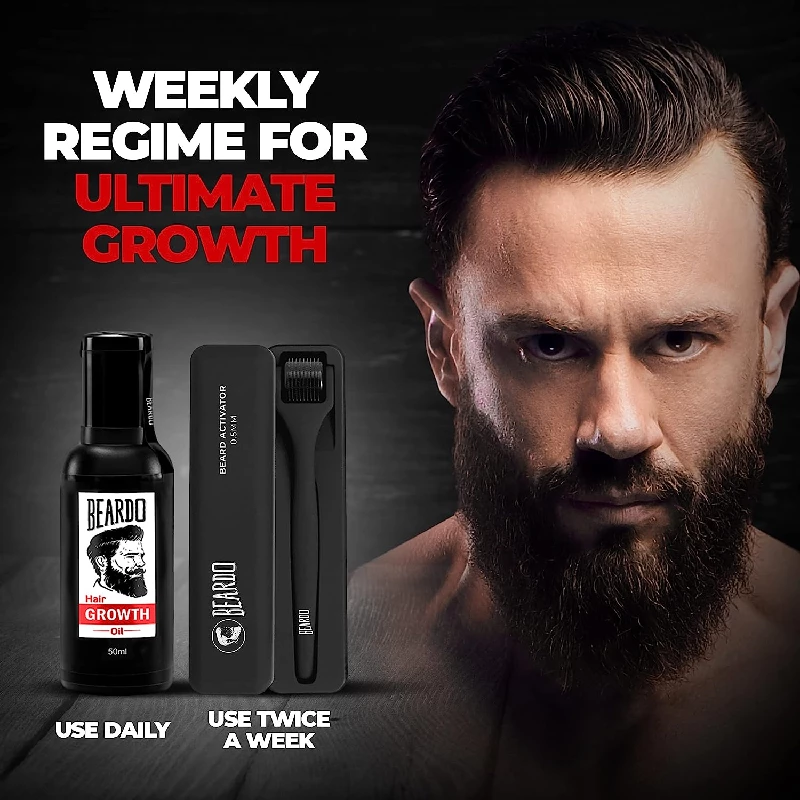 Beardo Beard Activator Derma Roller for Men - Image 3