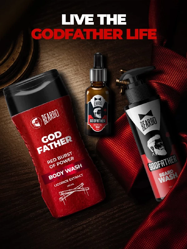 Beardo Godfather Lite Beard and Moustache Oil - Image 8