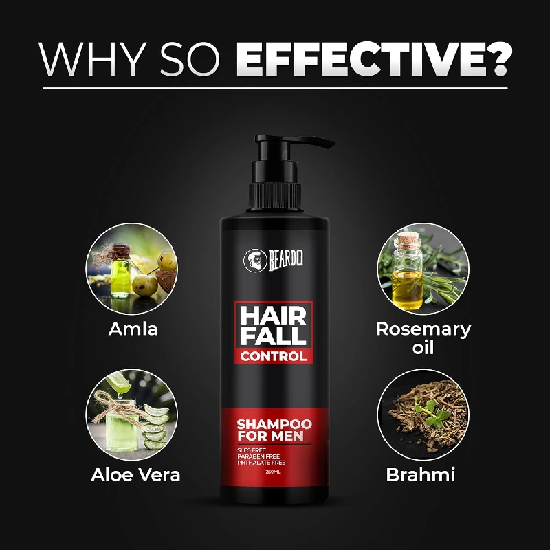 Beardo Hair Fall Control Shampoo For Men - Image 3