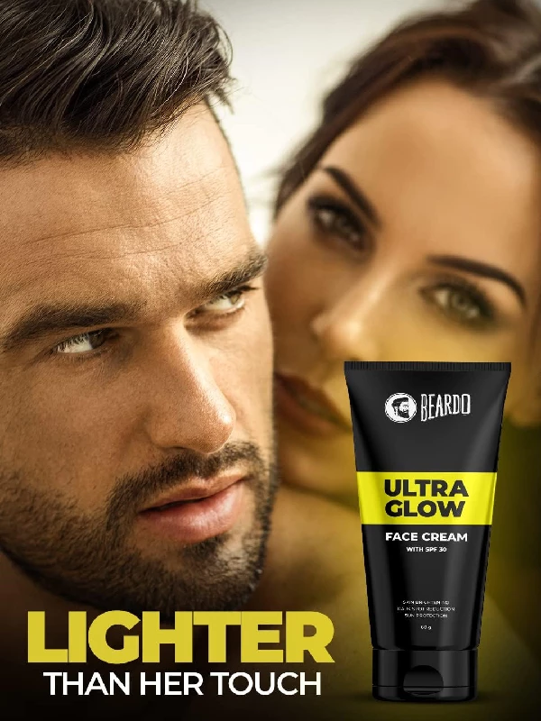 Beardo Ultraglow All in One Face Cream For Men with SPF 30 - Image 7