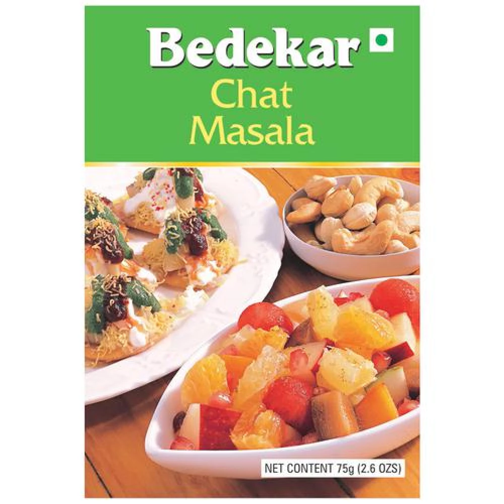 Bedekar Chat Masala - 100% Natural & Pure Bedekar Chat Masala - 100% Natural & Pure--75 g Box