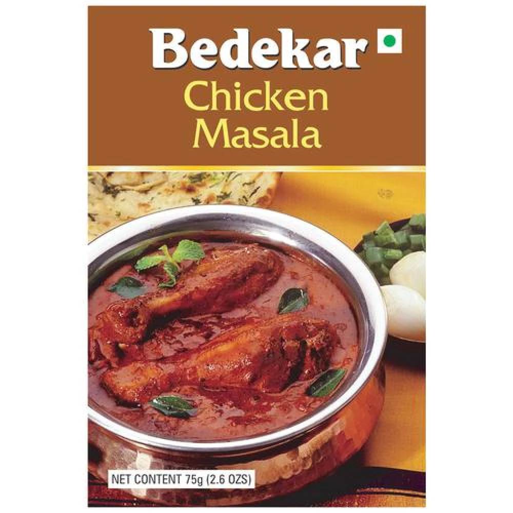 Bedekar Chicken Masala - 100% Natural & Pure Bedekar Chicken Masala - 100% Natural & Pure--75 g Box