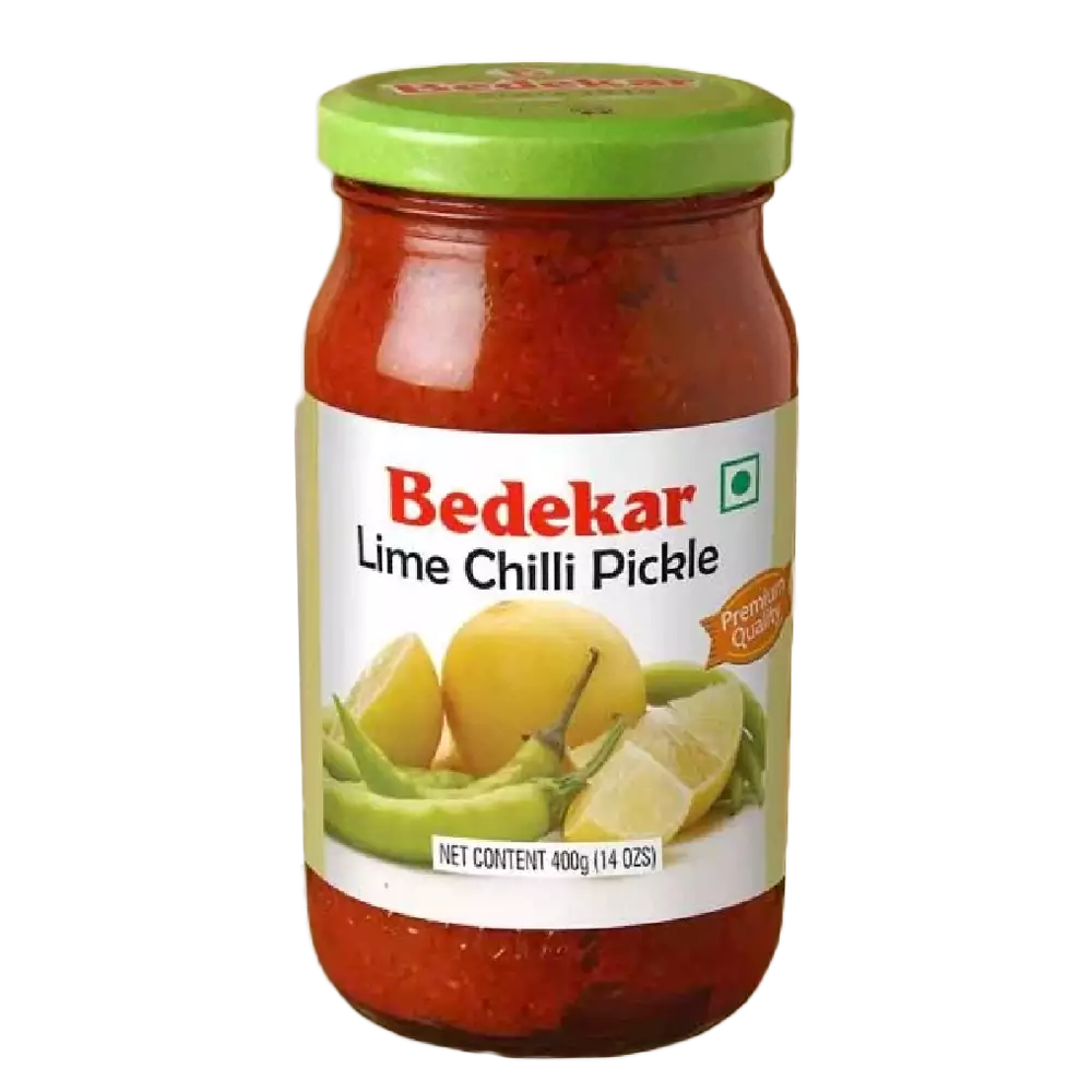 Bedekar Lime Chilli Pickle Bedekar Lime Chilli Pickle-Pack Size-400 g