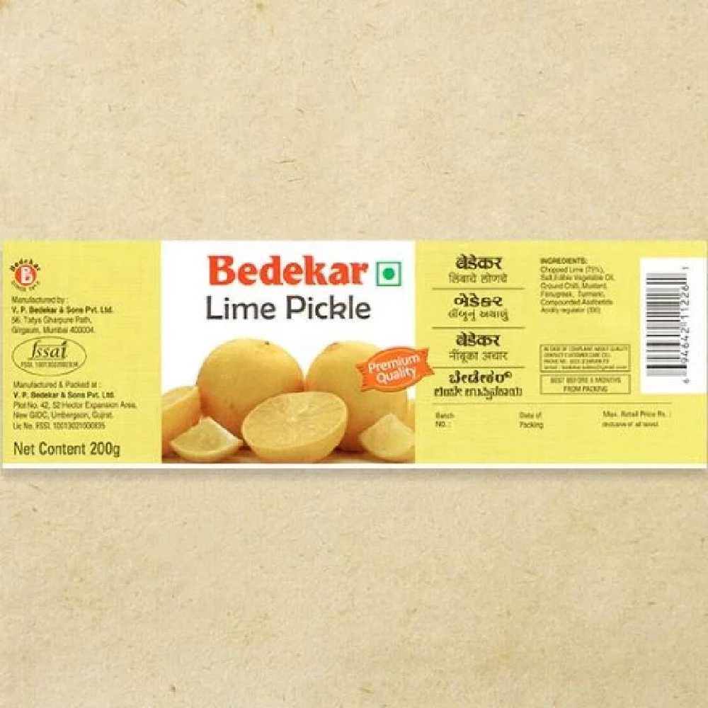Bedekar Lime Pickle - Image 2