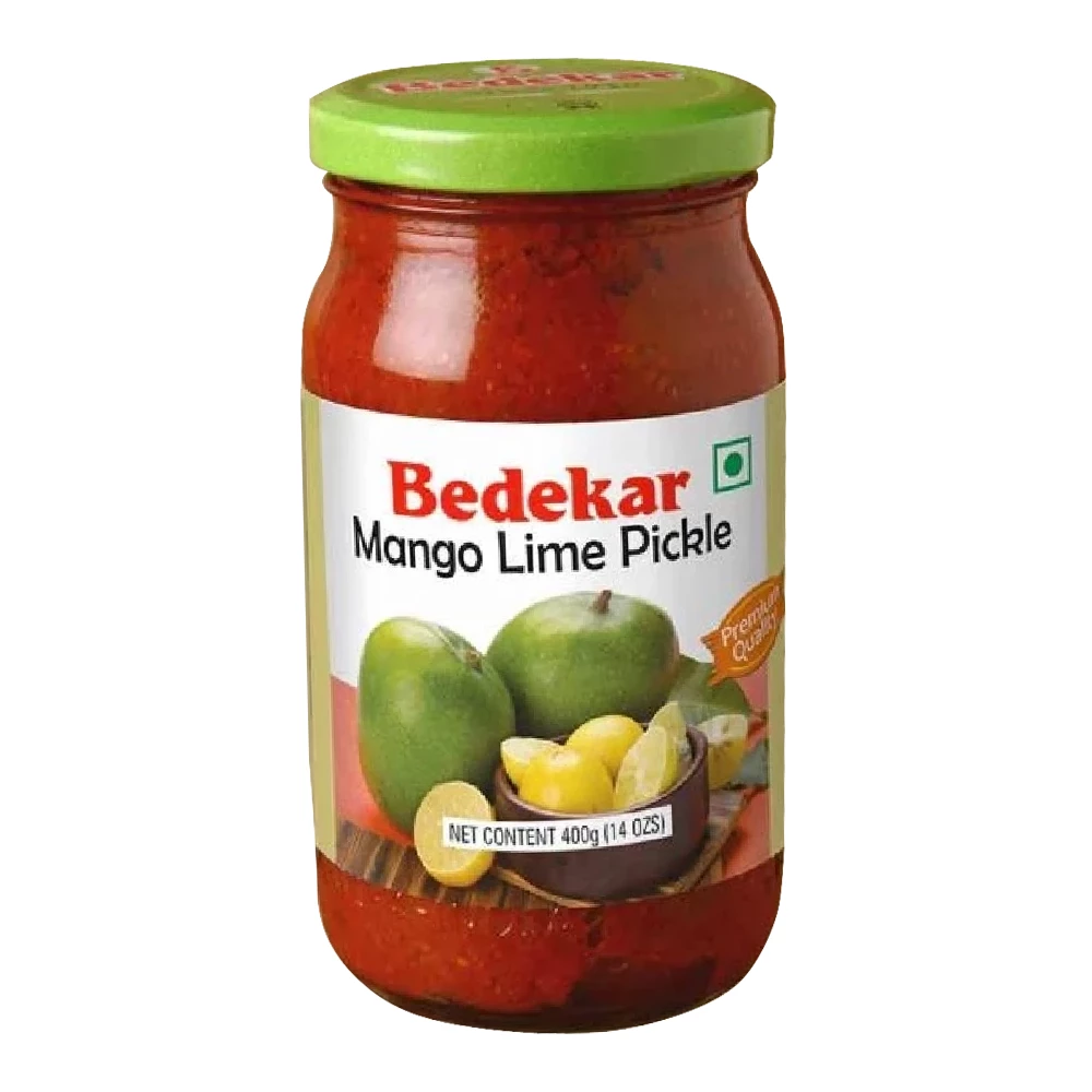 Bedekar Mango Lime Pickle Bedekar Mango Lime Pickle-Pack Size-400 g