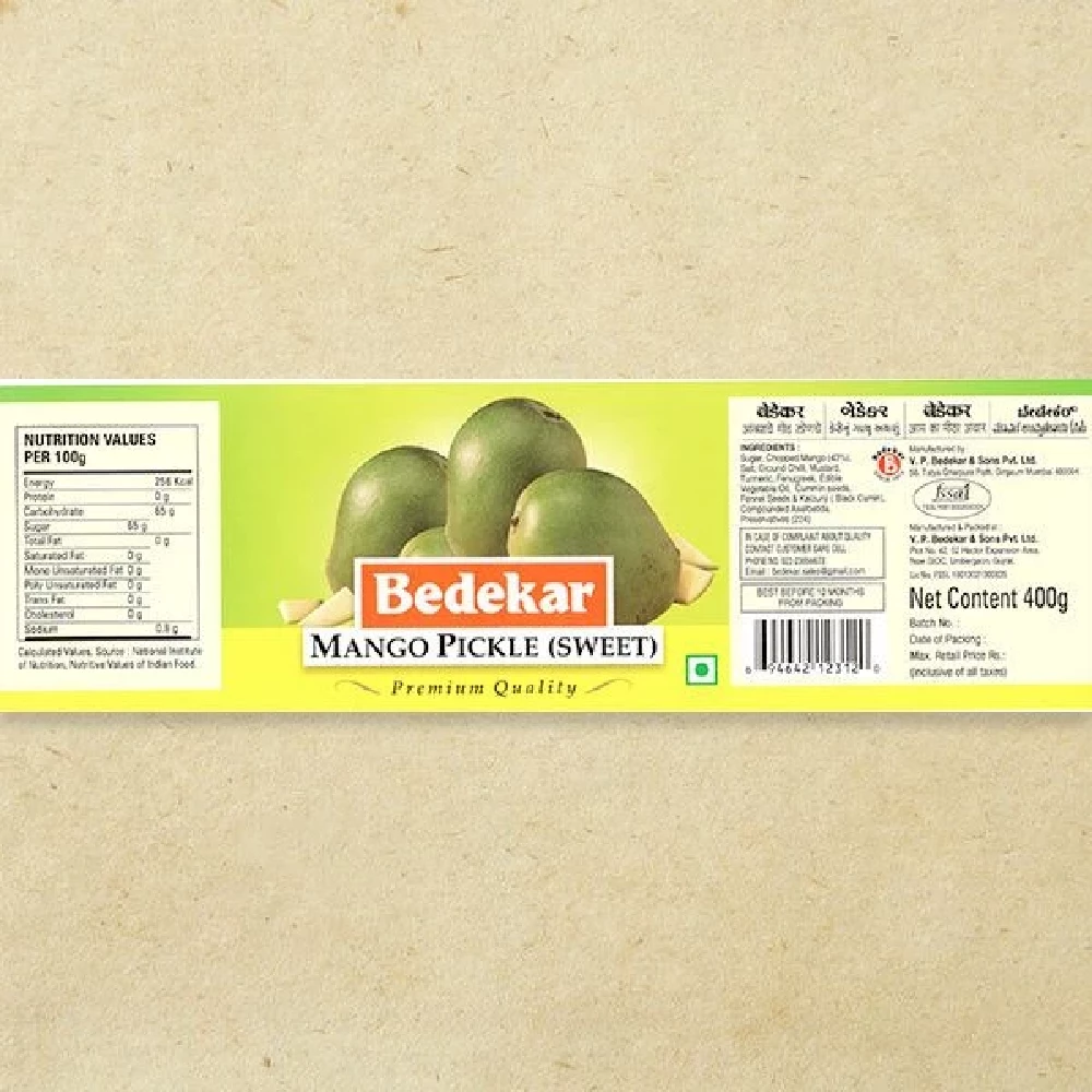Bedekar Mango Pickle Sweet - Image 2