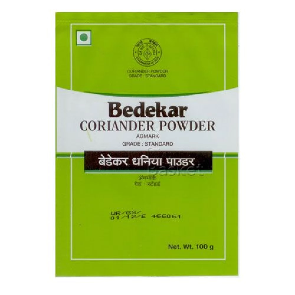 Bedekar Powder  - Coriander Bedekar Powder  - Coriander--100 g Pouch