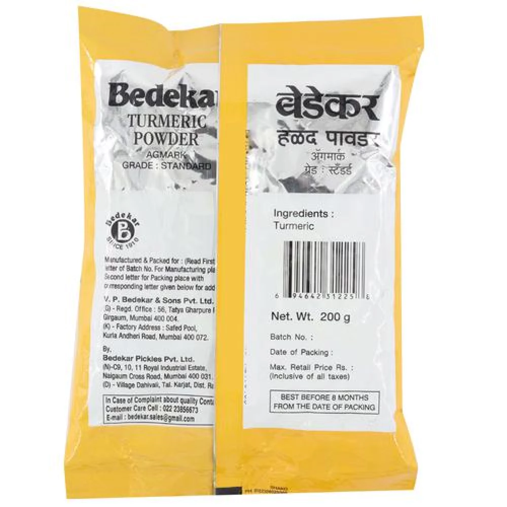 Bedekar Powder - Turmeric - Image 2