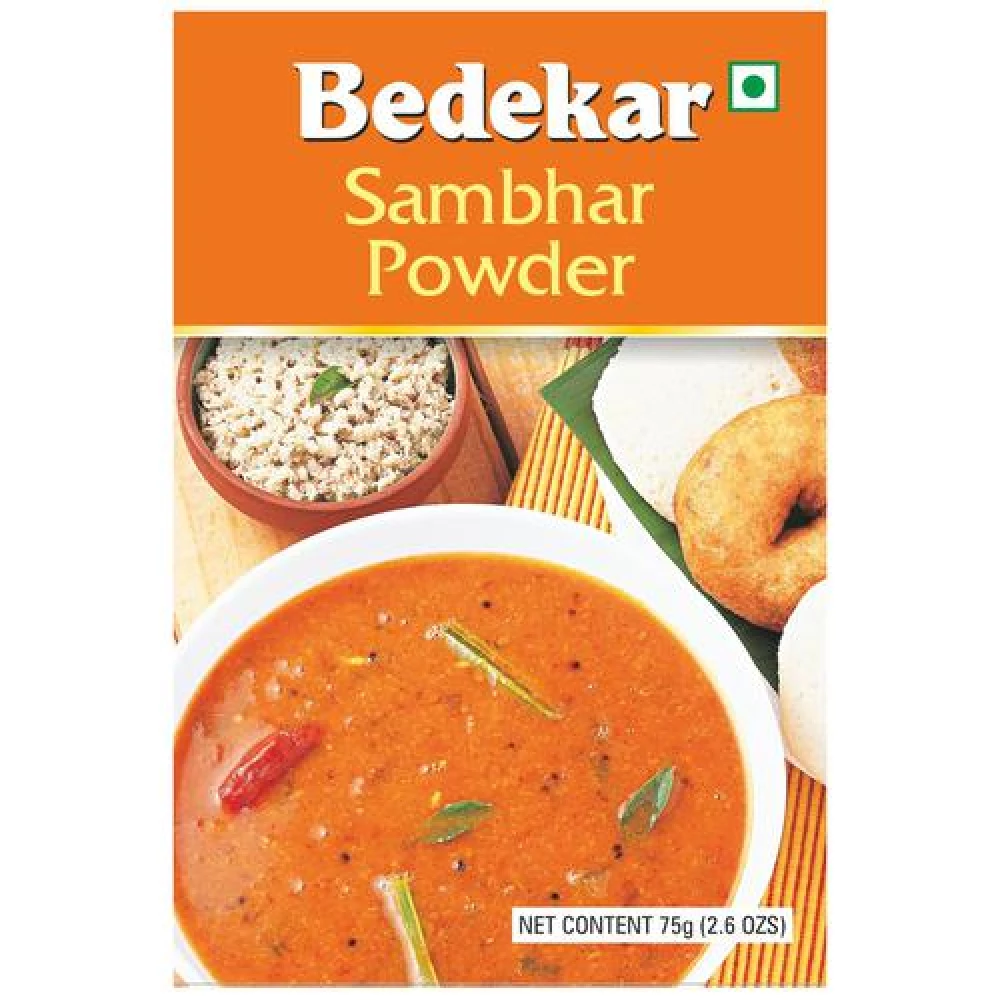 Bedekar Sambhar Powder - 100% Natural & Pure Bedekar Sambhar Powder - 100% Natural & Pure--75 g Box