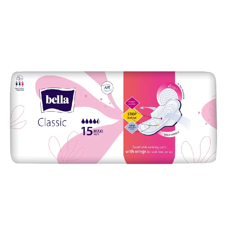 Bella Classic Maxi Drai Pads (Pack Of 2) - Image 2