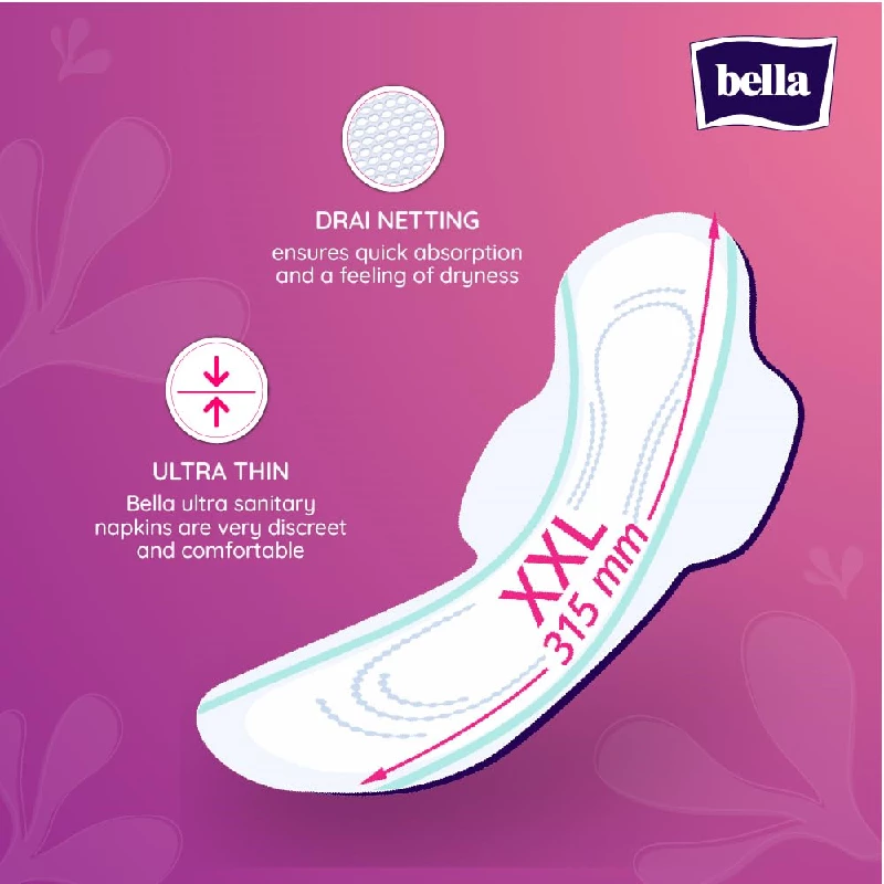 Bella Ultra Night Drai Pads - Image 4