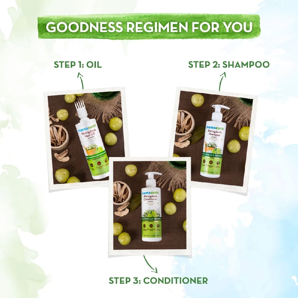 BhringAmla Hair Oil with Bhringraj and Amla for Intense Hair Treatment - Image 6