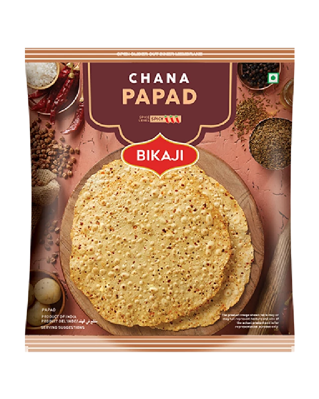 Bikaji Chana Papad Bikaji Chana Papad-Pack Size-400 g