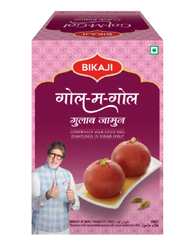 Bikaji Gol M Gol Gulab Jamun Bikaji Gol M Gol Gulab Jamun-Pack Size-1.25 kg