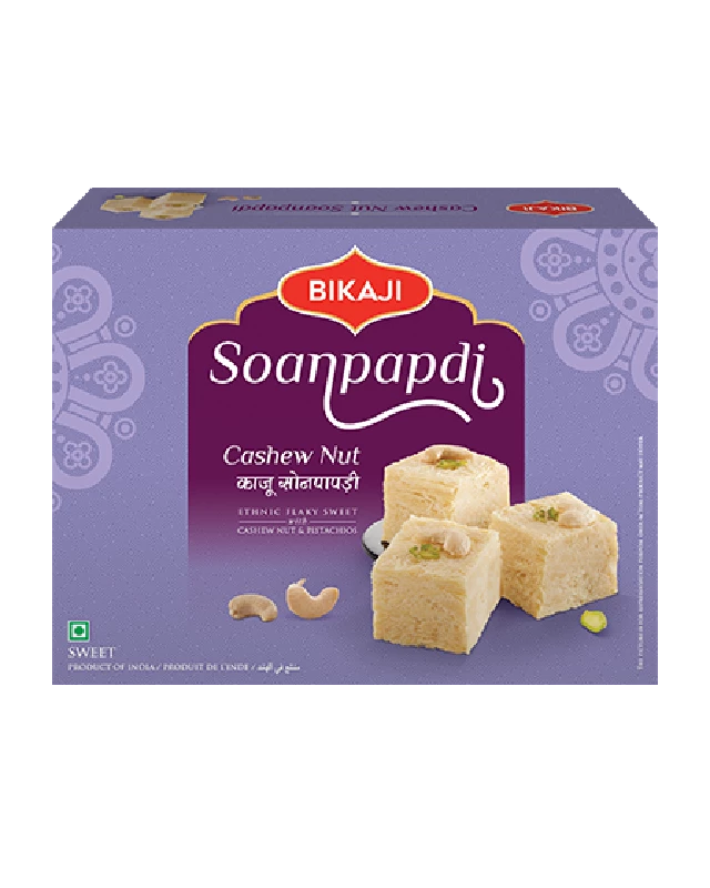 Bikaji Kaju Soan Papdi Bikaji Kaju Soan Papdi-Pack Size-450 g