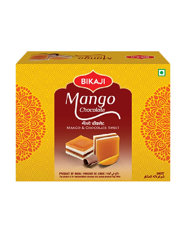 Bikaji Mango Chocolate Burfee Bikaji Mango Chocolate Burfee-Pack Size-250 g