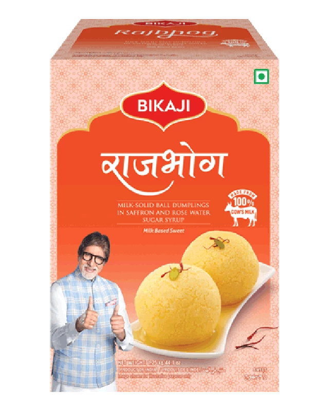 Bikaji Rajbhog Bikaji Rajbhog-Pack Size-1.25 kg