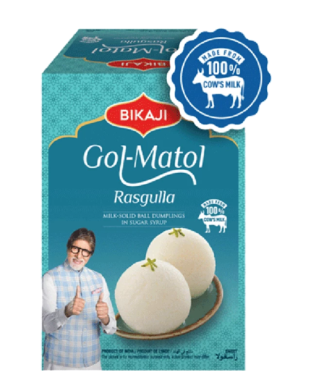 Bikaji Rasgulla Gol Matol Bikaji Rasgulla Gol Matol-Pack Size-1.25 kg