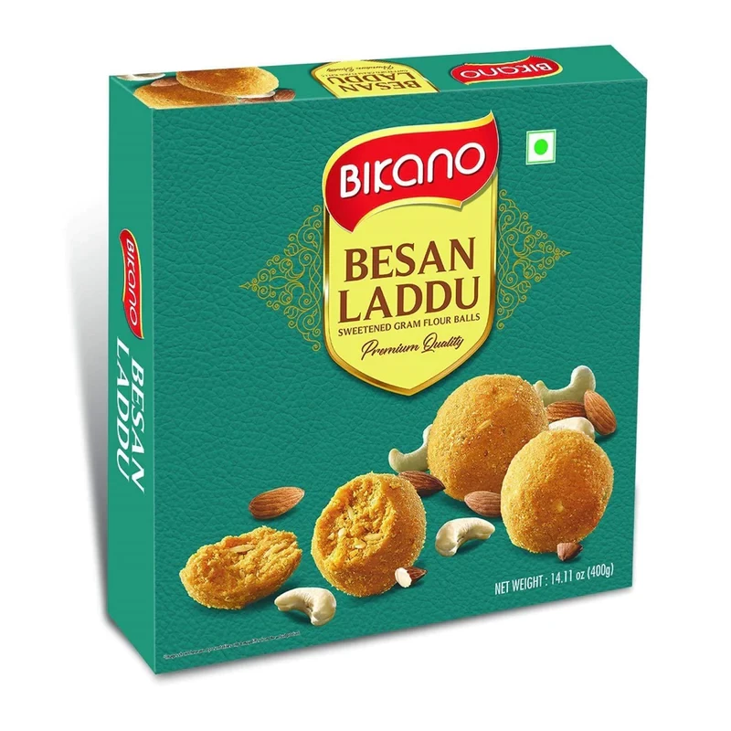 Bikano Besan Laddoo Bikano Besan Laddoo-Pack Size-400 g