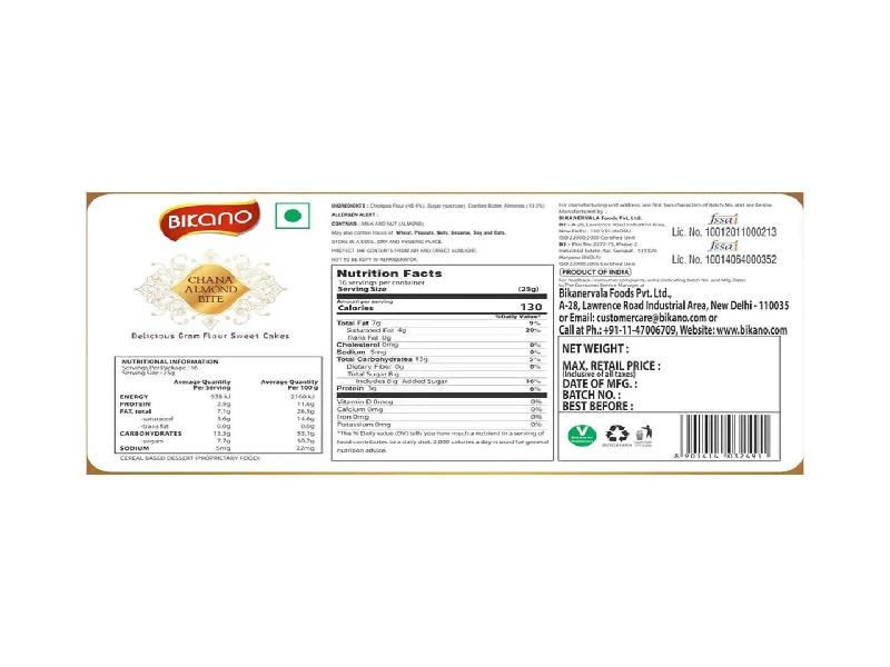 Bikano Chana Almond Bite - Image 2