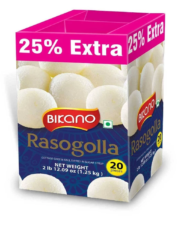 Bikano Rasogolla Bikano Rasogolla-Pack Size-1.25 kg