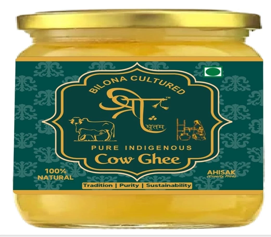 Bilona Cultured A2 Cow Ghee