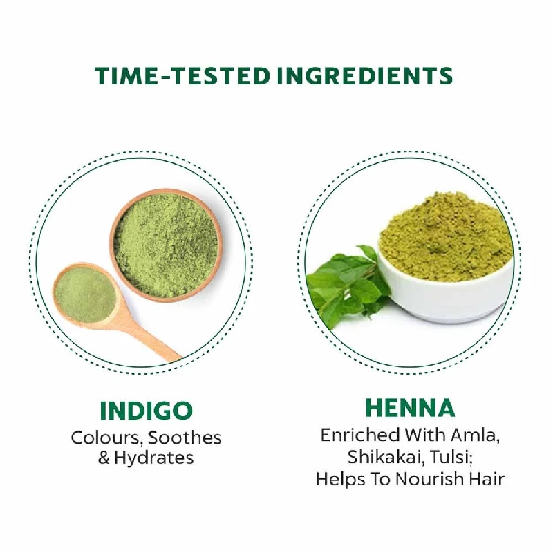 Bio Organic Herbal Henna & Indigo Powder 100 g - Image 3