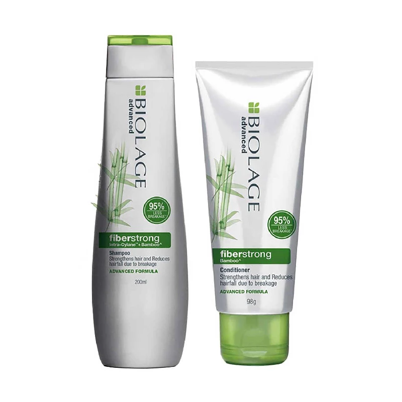 Biolage Professional Fiberstrong Anti-Breakage Shampoo & Conditoner Biolage Professional Fiberstrong Anti-Breakage Shampoo & Conditoner-Pack Size-Combo of 2