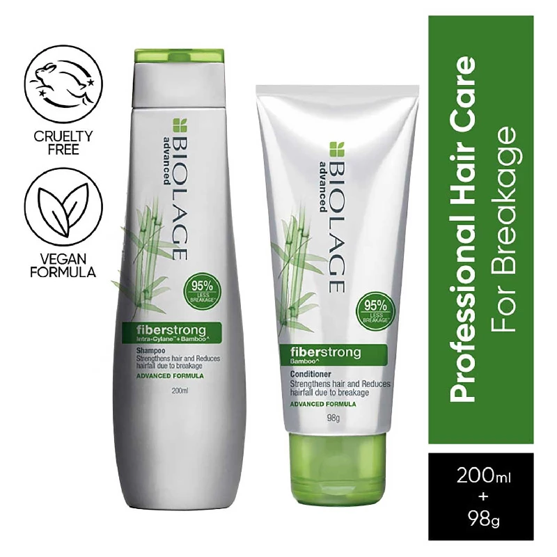 Biolage Professional Fiberstrong Anti-Breakage Shampoo & Conditoner - Image 5