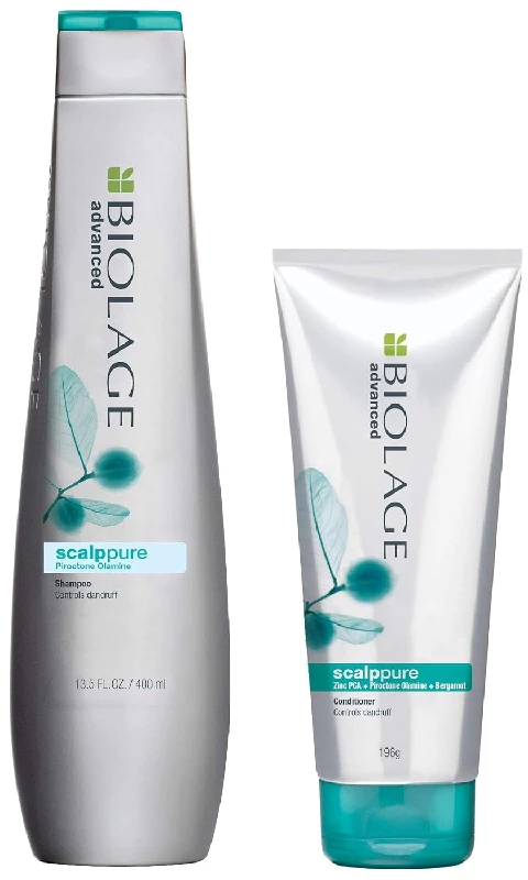 Biolage Professional Scalppure Anti-Dandruff Shampoo and Conditioner Biolage Professional Scalppure Anti-Dandruff Shampoo and Conditioner-Pack Size-Combo of 2