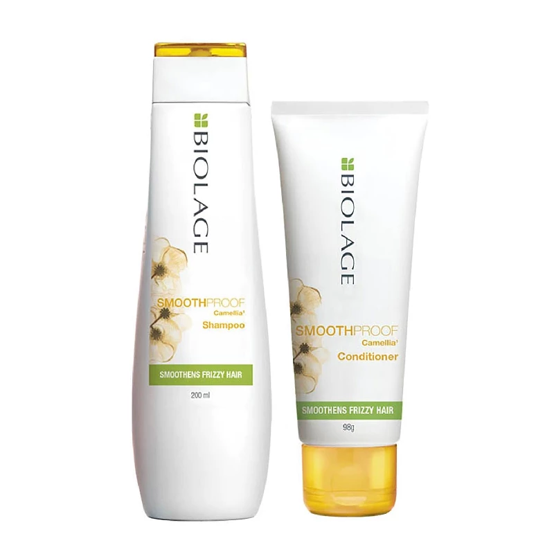 Biolage Professional Smoothproof Anti-Frizz Shampoo and Conditioner Biolage Professional Smoothproof Anti-Frizz Shampoo and Conditioner-Pack Size-Combo of 2