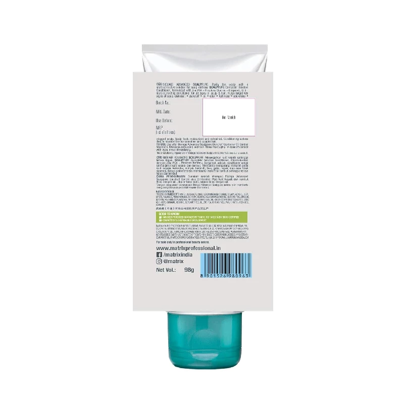 Biolage Scalppure Professional Anti-Dandruff Serum And Scalppure Conditioner - Image 3