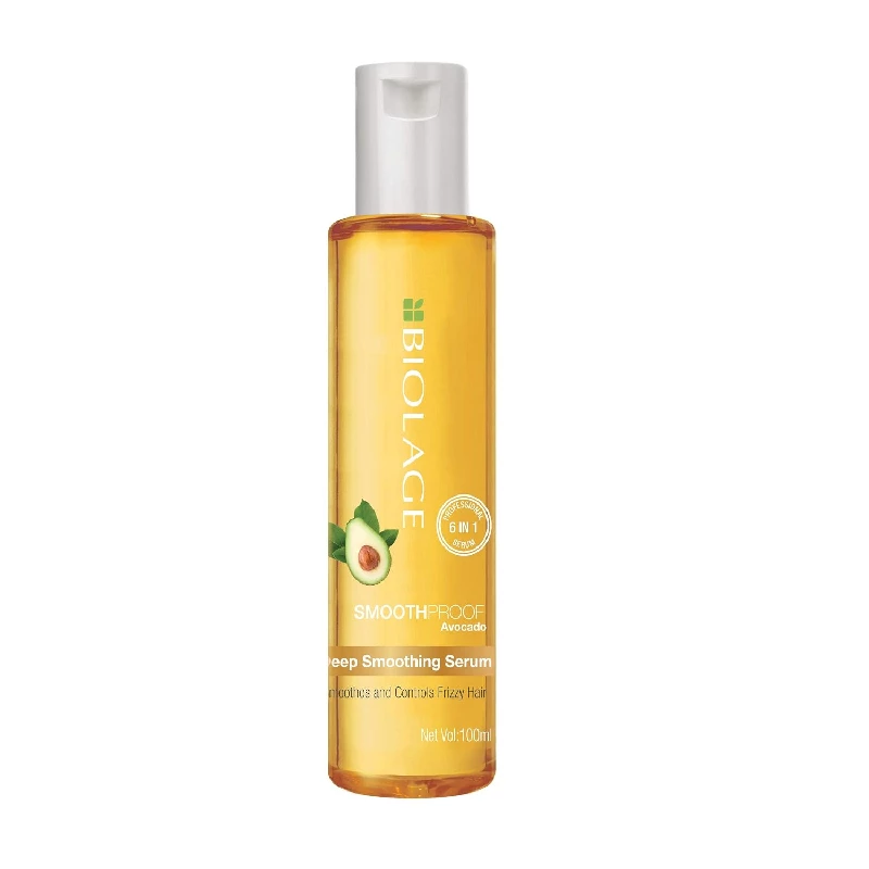 Biolage Smoothproof Shampoo & Biolage Smoothproof Deep Smoothing 6-In-1 Professional Hair Serum - Image 4