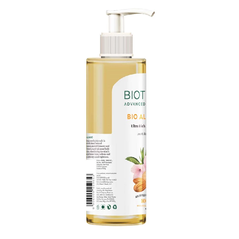 Biotique Almond Oil Ultra Rich Body Wash - Image 2