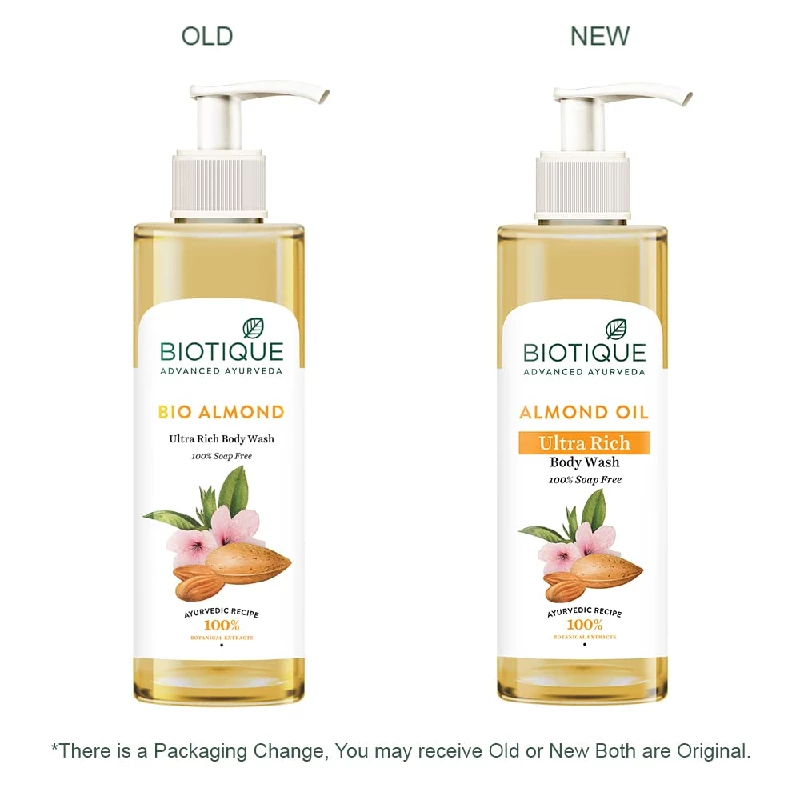 Biotique Almond Oil Ultra Rich Body Wash - Image 3