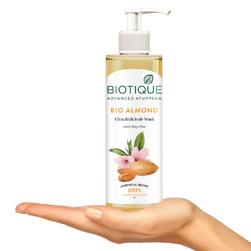 Biotique Almond Oil Ultra Rich Body Wash - Image 4