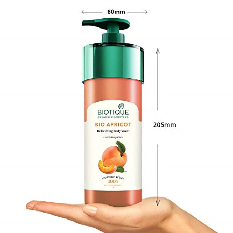 Biotique Apricot Refreshing Body Wash - Image 4