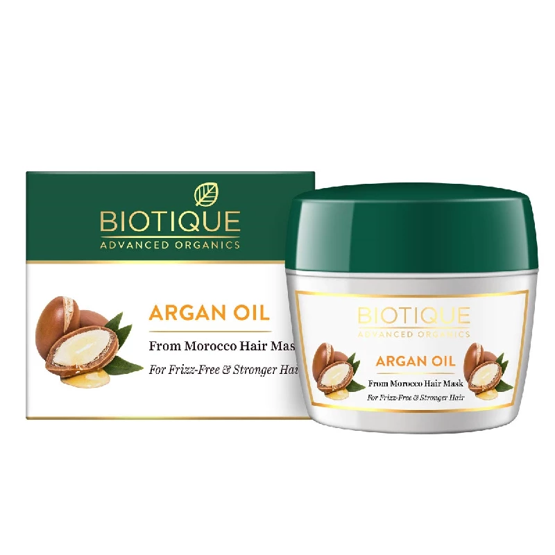 Biotique Argan Oil Hair Conditioner From Morocco & Argan Oil Hair Mask From Morocco - Image 3
