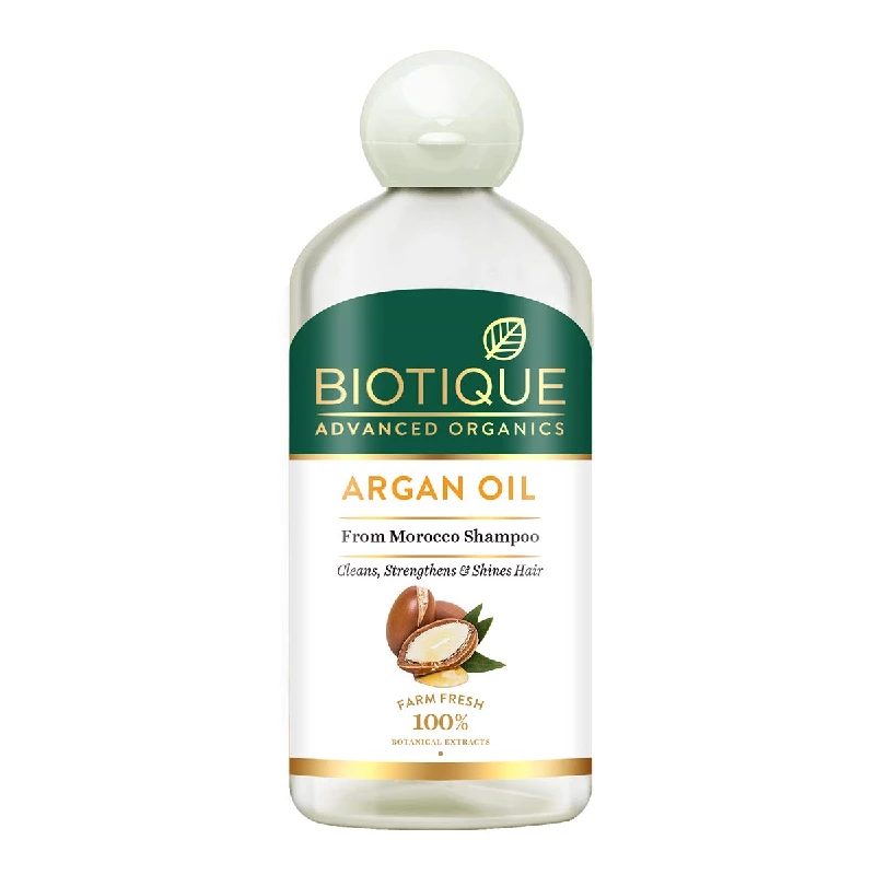 Biotique Argan Oil Hair Shampoo from Morocco Biotique Argan Oil Hair Shampoo from Morocco-Pack Size-300 ml
