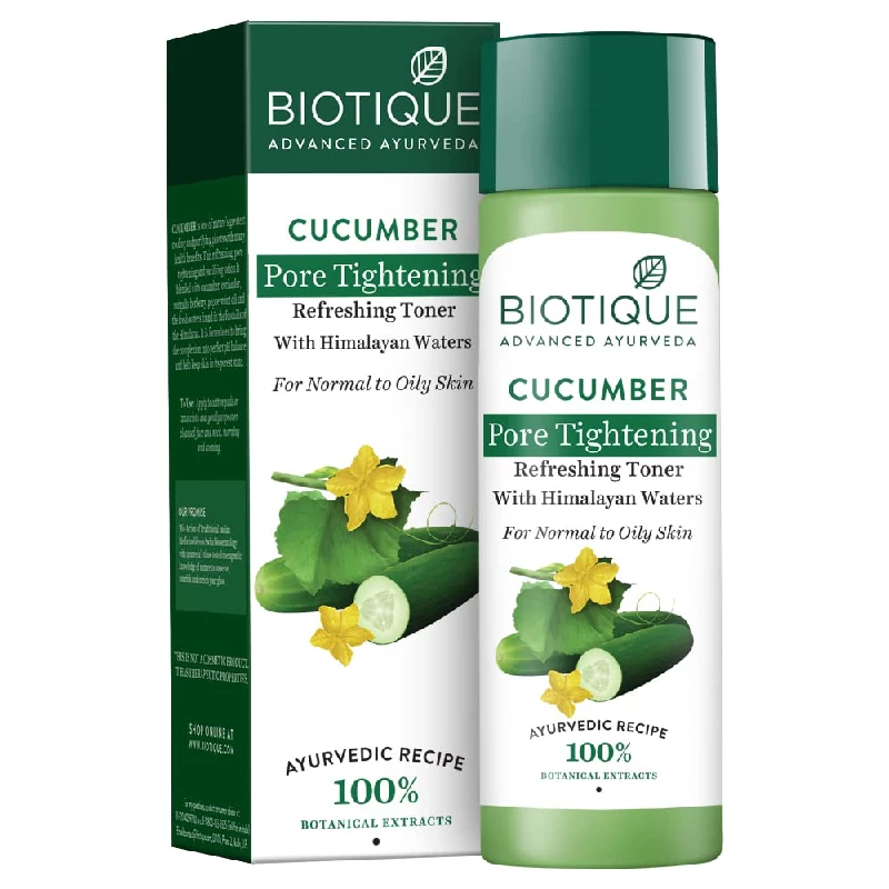 Biotique Cucumber Pore Tightening Toner Biotique Cucumber Pore Tightening Toner-Pack Size-120 ml